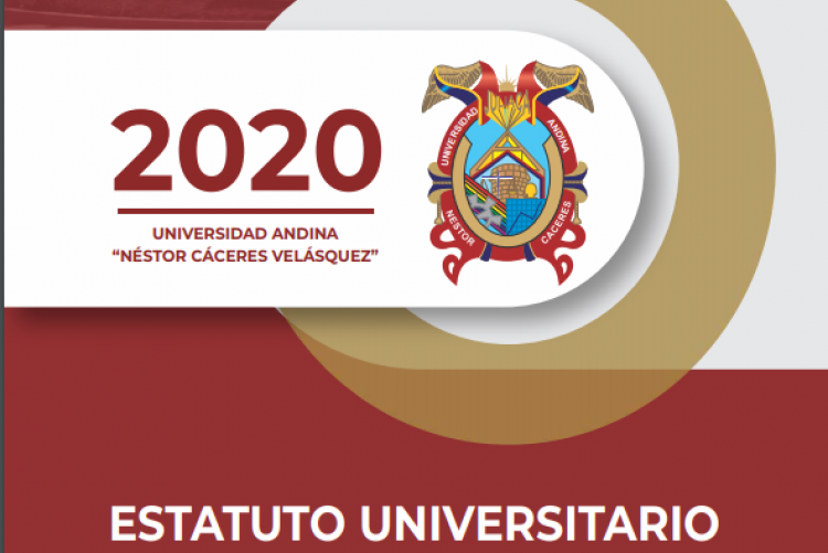 ESTATUTO UNIVERSITARIO 2020